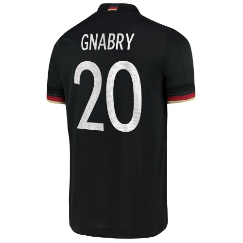 Njemačka Dres Serge Gnabry 20 Gostujući Euro 2020 Kratkih Rukava Njemačka Dres Serge Gnabry 20 Gostujući Euro 2020 Kratkih Rukava